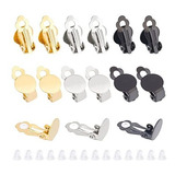 30pcs Ganchos Pendientes Clip-on Acero Inoxidable