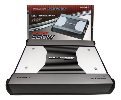 Amplificador De Audio 550w Max Claseab Rockseries Rksr300.2