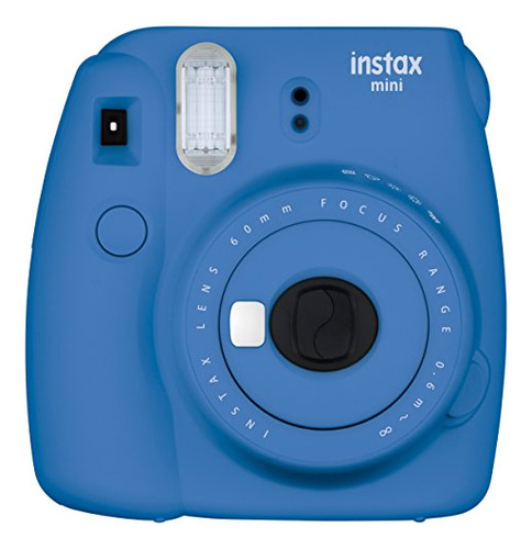Fujifilm Instax Mini 9 Cámara Instantánea - Azul Cobalt (ren