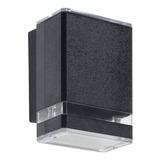 Aplique Pared Unidireccional Led Exterior Aluminio Gu10 