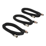 Pack De 3 Cables Para Micrófono Samson Mc18 Xlr