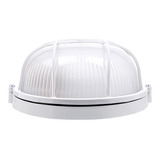 Lámpara Tipo Tortuga Sica - Redonda - 60w - Blanca Color Blanco