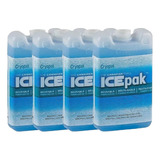 Set X 4 Pilas Gel Refrigerante Conserva Cadena Frio Camping