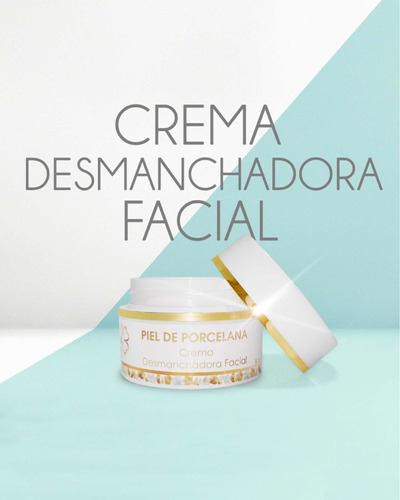 Piel De Porcelana Crema, Manchas Piel - - g a $1940