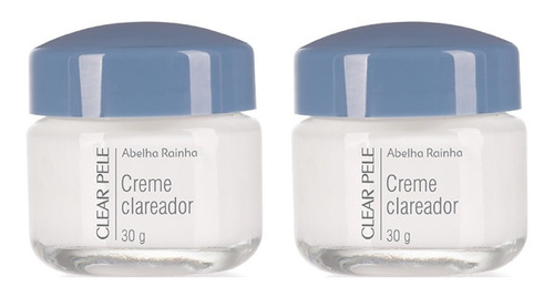 Kit 2 Creme Clareador Facial  Manchas Melasmas Abelha Rainha