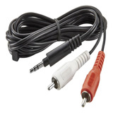 Cable Audio Plug 3.5 A 2 Rca 3 Metros /03-dbgc162