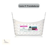 Cesto P/ Prendedores Pregadores Plástico Sanremo 1,6l
