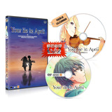 Box Dvd Shigatsu Wa Kimi No Uso + Ova / Your Lie In April