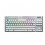 Teclado Mecânico Gamer Sem Fio Logitech G915 Tkl - Branco