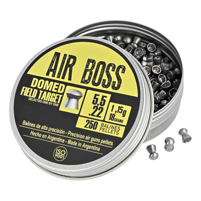 Diabolo Apolo Airboss Domed Field Target 5.5mm .22 18 Grains | Meses sin interés