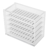 Caja De Almacenamiento De Pestañas De Plástico De 5 Capas Or