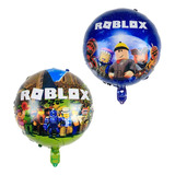 Globos Metalizados Con Personajes De Robloxs (5 Globos)