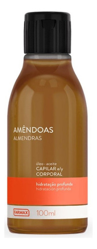 Oleo Capilar E Corporal De Amêndoas 100ml Farmax 