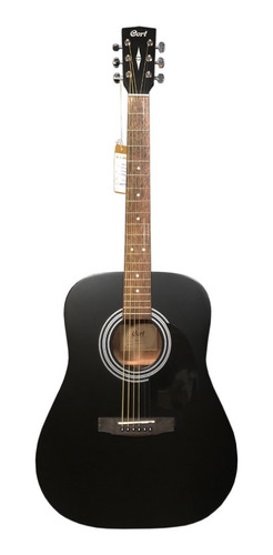 Guitarra Electroacústica Cort Ad810e-bks Black Satin