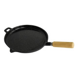 Plancha Para Bifes Bifera Lisa Fundicion Enlozada N2 24.5 Cm