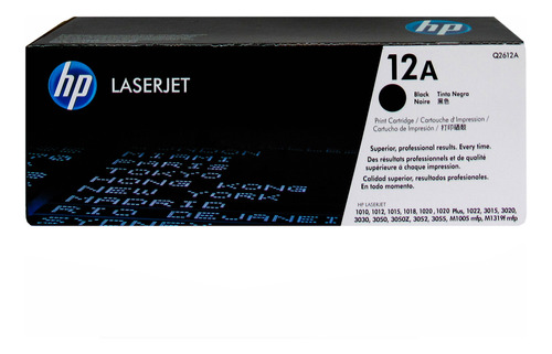 Toner Hp 12a (q2612a) Negro