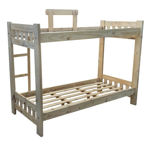 Cama Superpuesta Marinera Cucheta De Pino Macizo Reforzada