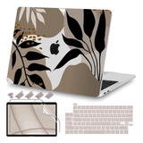 Funda Teryeefi Para Macbook Pro 13 M2 + C/teclado Tropicall