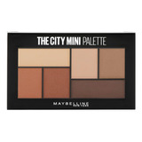 Paleta De Sombras The City Mini Brooklyn Nudes Maybelline Efecto Mate