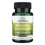 Swanson Garcinia Cambogia 80mg 60 Caps Quemagrasa Eeuu 1 Mes