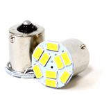 Foco De Led Auto 1156 9smd 12v Ambar Fijo Ds