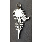 Colgante Final Fantasy En Plata 4,3 Gr 3,5 X 1,5 Cm