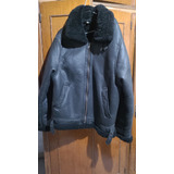 Campera De Cuero Con Corderito, Super Abrigada!