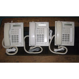 Set De 3 Telefonos Multilinea Panasonic Kx-t7730 12 Teclas