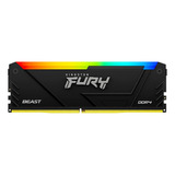 Memoria Ram Ddr4 8gb 3200mhz Kingston Fury Beast Rgb Pc