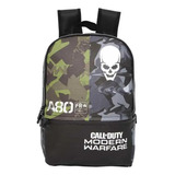 Back Pack Juvenil Mochila Secundaria/prepa Callofduty Modern