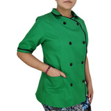 Filipina Chef Mujer Verde Bandera Con Negro En Poliéster Mc