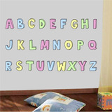 Adesivo De Parede Infantil Alfabeto Números Abcdário 4