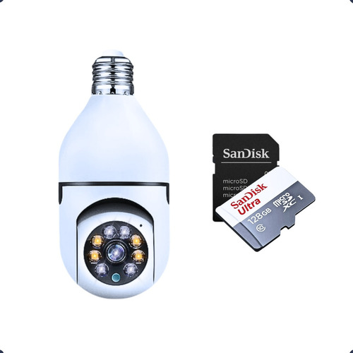 Kit Câmera Segurança C/ Cartão Memória 128 Fácil Instalação
