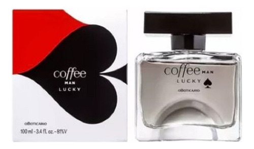  Perfume Coffee Luck Masculino 100ml O Boticario