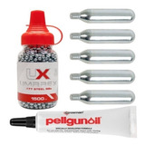 Paquete 5 Tanques Co2 Marcadora 1500 Bbs Xtreme C