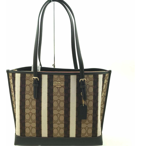 Bolsa Coach Mollie Stripes Grande