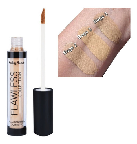 Corrector Flawless Gama Beige Ruby Rose Rekabeautyshop