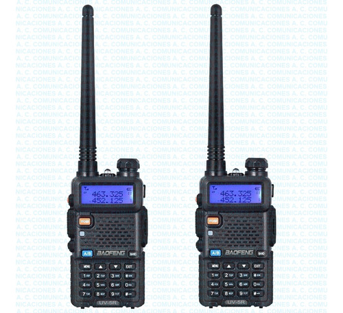 Handy Baofeng Uv-5r X 2 5 W. Fact. Cuot. Env. Grat.