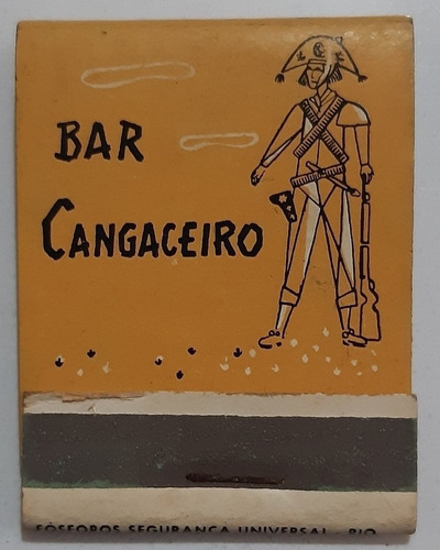 F9241 - Caixinha Fósforo Cangaceiro Bar - Rio De Janeiro