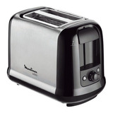 Tostadora Moulinex Subito 3 Inox Lt2608ar Plateado Y Negro