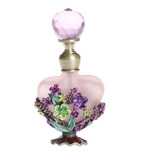 Yufeng Vintage Recargable Botella De Perfume De Cristal Vacr