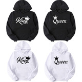 Hoodies O Sacos Para Novios - Queen And King - Envió Gratis