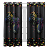 Cortina Estampa Decorativa Controle Gamer Blecaute 2,80x2,20