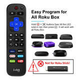 1-haga Clic En Tv Forroku Remote 2-in-1, Roku Box Tv Volumen
