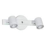 Aplique Liston Barral Techo Pared 2 Luces Spot Apto Led 