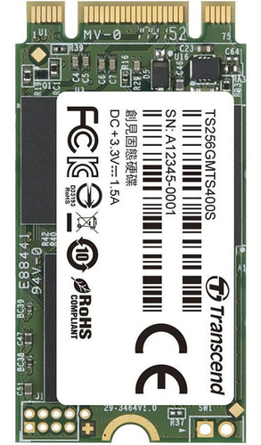 Transcend 256gb Mts400s Sata Iii M.2 Internal Ssd