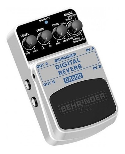 Behringer Dr600 Pedal Digital Reverb Dr 600 C/nf Loja Ofici.