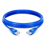 Cable De Red Cat6 Lan 3 Metros Alta Transferencia De Datos