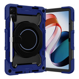 Funda De Tablet De Silicona Azul Marino Para Xiaomi Redmi Pa