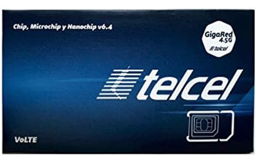 Chip Y Microchip Telcel 3/4g Lte Lada Queretaro 442